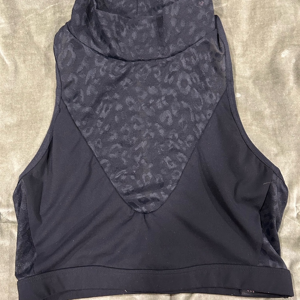 Victoria's Secret Black Leopard Sports Bra